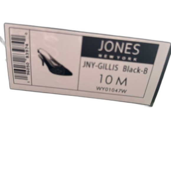 Jones New York  Women's GILLIS Faux Suede Kitten heel Slingback Heel Size 10 - Picture 9 of 9